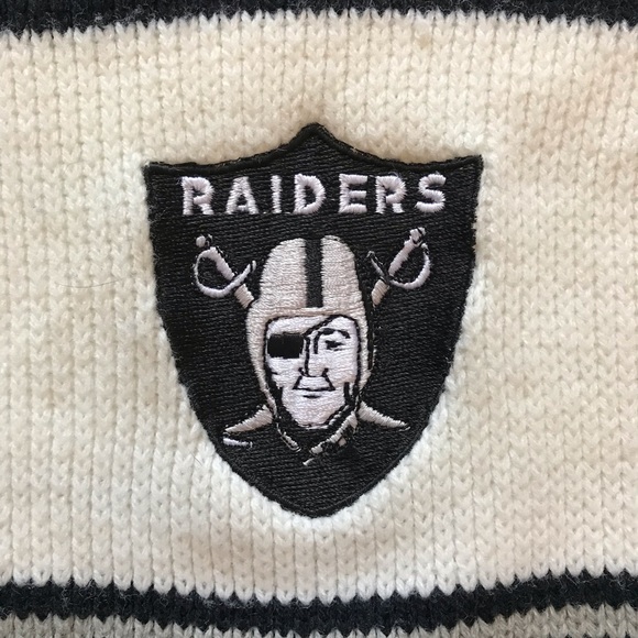 NFL Raiders Pro Line Cliff Engle Sweater USA Made - Picture 2 of 5